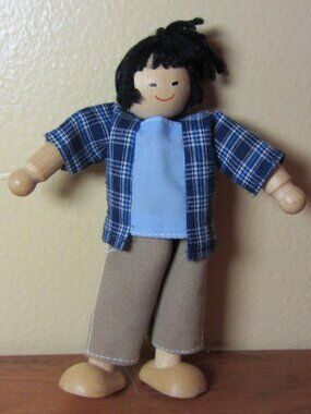 plan toys doll dollhouse (W6076)